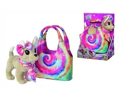 Simba chi meilės šuns batik stiliaus talismanas rankinėje