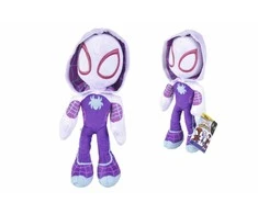 Mattel Spiderman Ghost Spider talismanas pliušinė žvakė tamsoje 25 cm Marvel