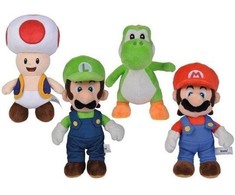 Simba Super Mario Plush talismanas 4 tipai