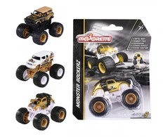 Majorette Monster Rockerz Golden 3 Difrent.