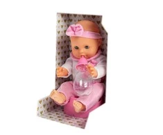 Smily BAMBOLINA lėlė su puoduku ir buteliuku Amore 33cm, BD1807