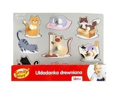 SMILY PLAY SPW83810 medinės dėlionės