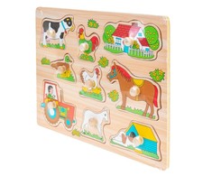 SMILY PLAY SPW83598 medinio ūkio dėlionės