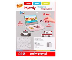 SMILY PLAY SP83883 transporto priemonių magnetinis dėlionės