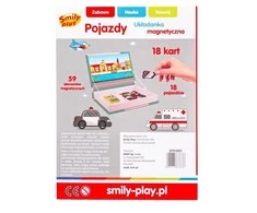 SMILY PLAY SP83883 transporto priemonių magnetinis dėlionės