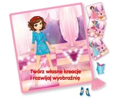 SMILY PLAY SP82938 madinga ponia magnetinis dėlionės
