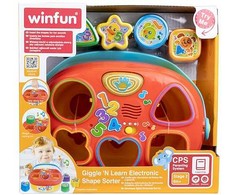 Formelių rūšiuoklis Smily Play su grojančiomis melodijomis, nuo 6 mėn.