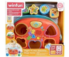 Formelių rūšiuoklis Smily Play su grojančiomis melodijomis, nuo 6 mėn.