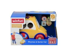 Smily Žaislinis automobilis rūšiuoklė WinFun