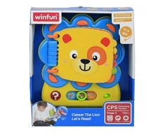 Easy Smily Winfun Lion mįslių interaktyvus žaislas