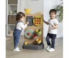 Smoby dvigubos rūšies veiklos siena - Montessori manipuliacija