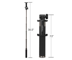 Spigen Selfiestick S530W juodos spalvos Bluetooth 000SS21746