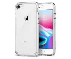Spigen Ultra Hybrid dėklas skirtas Apple iPhone 7 / 8 / SE (2022/2020), spalva - Crystal Clear