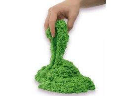 Spin Master Kinetic Sand - Spalvotas maišelis 900g - Žalias (6047182)