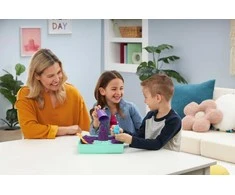 Spin Master Kinetic Sand – Smėlio dėžės rinkinys – violetinė (6067477)