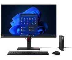 Stacionarus kompiuteris Lenovo kompiuteris ThinkCentre M75q G5 Tiny 12RQ0013PB W11Pro 8500GE/16GB/512GB/AMD Radeon/3YR OS