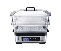 Garų puodas Food garintuvas Steba DG 2 (6 litres, sidabrinis color)