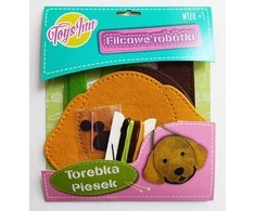 Stnux rankos maišelis rudas šuo STNUX