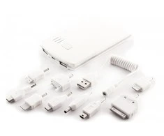 PowerNeed Sunen 5600mAh Baltas Powerbank