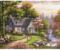 Symag Paint it! Tapyba pagal skaičius. Užburta žemė 40 x 50 x 1,5 cm