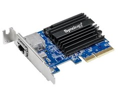 Port „Synology E10G18-T1“ vieno prievado 10 Gb RJ45 PCIe tinklo sąsajos plokštė PCIe 3.0 x 4