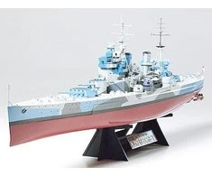 Tamiya King George V britų mūšinis laivas 1/350 plastikinis rinkinys 78010