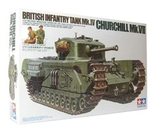 Plastikinis surenkamas modelis Tamiya Military Kit 1:35 35210 British Churchill VII
