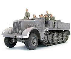 Tamiya Sd.Kfz.9 Famo 18t sunkusis vilkikas 1/35 plastikinis rinkinys
