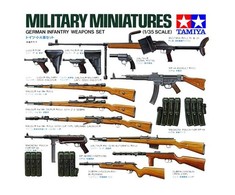 Tamiya Vokiečių pėstininkų ginklų rinkinys 1/35 (35111)