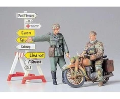 Tamiya – vokiškų motociklų tvarkingas komplektas, 1/35, 35241