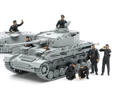 Tamiya Vermachto tankų įgulos figūrėlių rinkinys 1/35, 35354