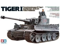 Tamiya - Panzerkamfwagen VI Tiger I Ausfürung E (Sd.Kfz.181) Frühe Produktion, 1/35, 35216