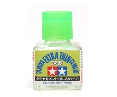 Tamiya Ypač skysti greitai džiūvantys klijai, 40ml, 87182