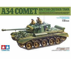 Tamiya – A34 Comet British Cruiser Tank, 1/35, 35380