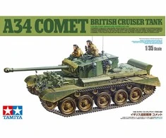 Tamiya – A34 Comet British Cruiser Tank, 1/35, 35380