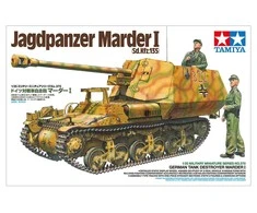 Tamiya Marder I Sd.Kfz.135 1/35 vokiečių tankų naikintuvas surinkimo modelis