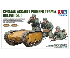 Tamiya Vokiečių šturmo pionierių būrys su Goliath, 1/35 (35357)