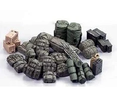 Tamiya Šiuolaikinės JAV kariuomenės ekipuotės rinkinys 1/35 (35266)