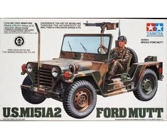 Tamiya JAV M151A2 Ford Mutt 1/35 plastikinio modelio rinkinys