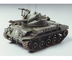 Tamiya – JAV savaeigis AA pistoletas M42 Duster su 3 figūromis, 1/35, 35161