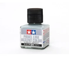 Tamiya panelių linijų akcento emalė – šviesiai pilka, 40 ml (87189)
