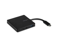 TARGUS USB-C šakotuvas Prie 3x USB-A ir 1x USB-C Baterijos įkrovimo Juodas (B2b)