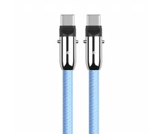 TB 2in1 USB C laidas, raištelis, 1m, mėlynas
