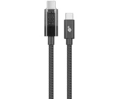 TB Kabelis USB C - USB C 1m su LED įkrovimo galios indikatoriumi (100 W)