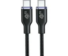 Tb Print TB Kabelis USB C - USB C 60W Glamour 1.5m juoda