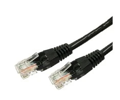 Tb Print TB Kabelis Cat.5e varinis pataiso laidas RJ45 UTP 0,5 m. juoda - pakuotė 10 vnt