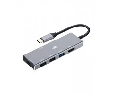 TB adapteris HUB USB C 7w1 – HDMI, USBx3, PD, SD/TF