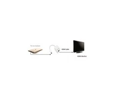 Techly IADAP USB31-HDMI USB ekrano adapteris Balta