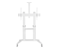 Techly TV laikiklis Mobilus TV laikiklis 70-120" iki 140kg reguliuojamas su 2 lentynomis