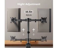 Techly Laikiklis biurkovy na 2 monitory 13'' - 32'' (ICA-LCD 582-D)